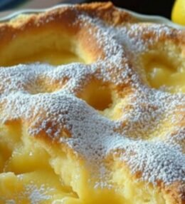 Magic Lemon Cobbler