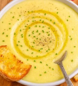 Creamy Potato Leek Soup