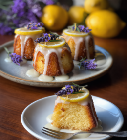 Blueberry Cream Biscuits: